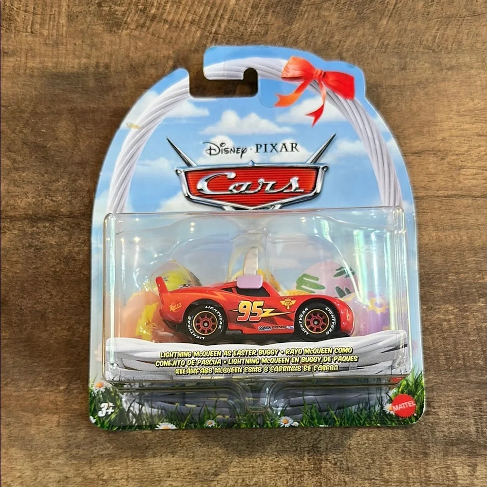 Mattel Disney Pixar Cars Lightning McQueen as Easter Buggy Toy Car - New in box - Picture 1 of 3